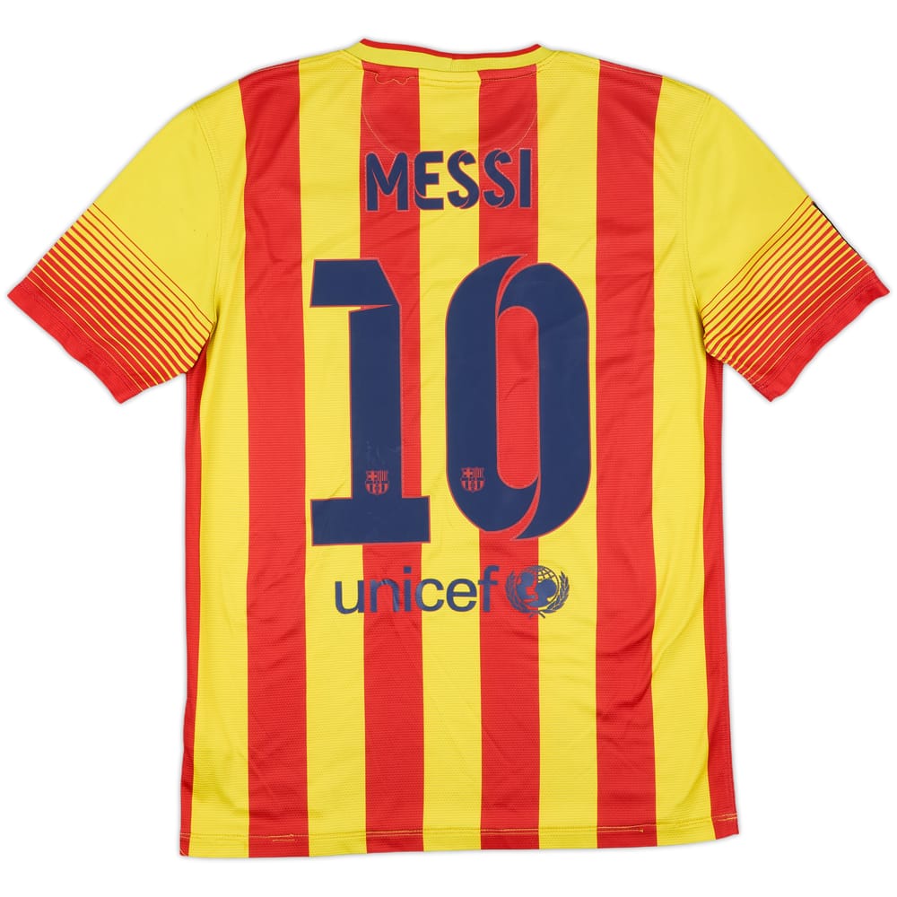 2013-15 Barcelona Away Shirt Messi #10 - 7/10 - (S)