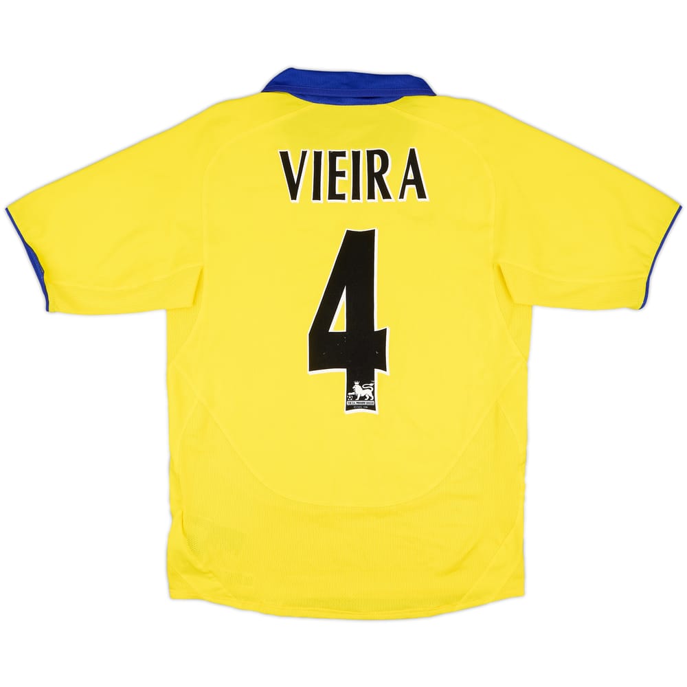 2003-05 Arsenal Away Shirt Vieira #4 - 9/10 - (S)