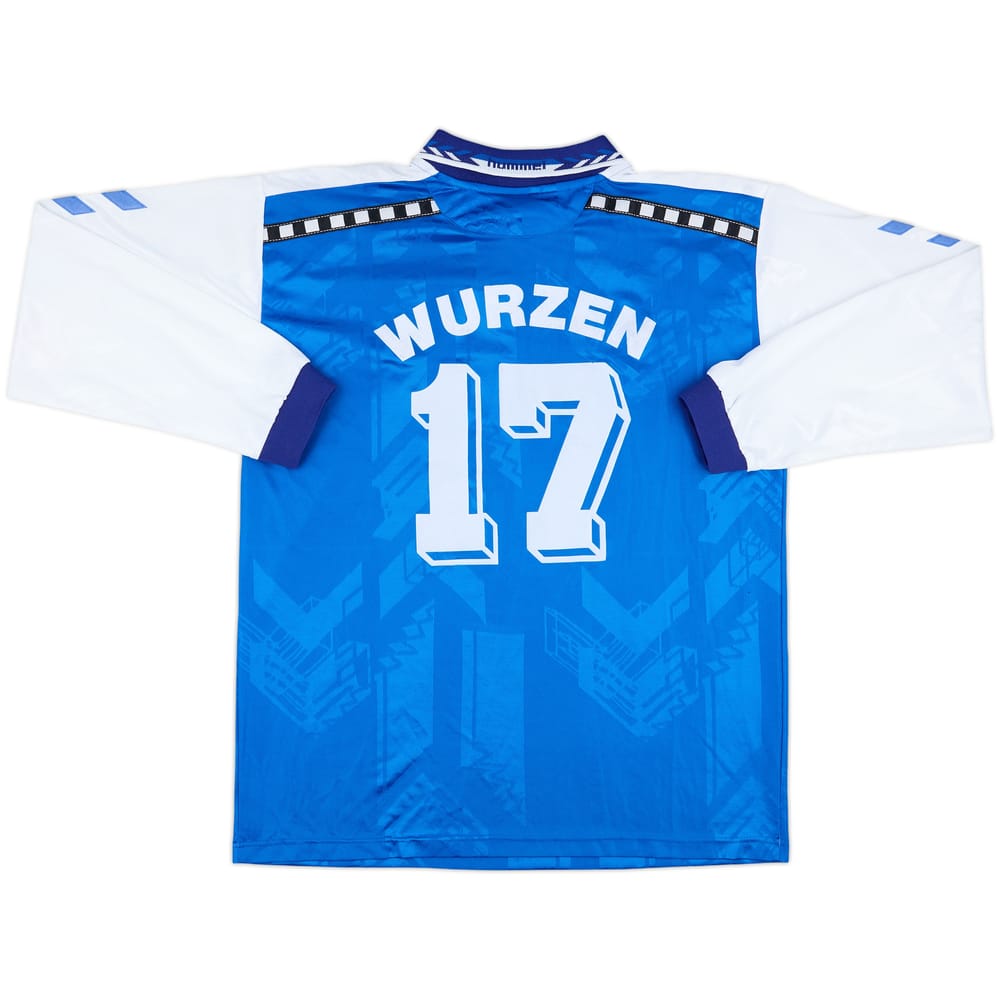 1990s Hummel Template L/S Shirt #17 - 9/10 - (XL/XXL)