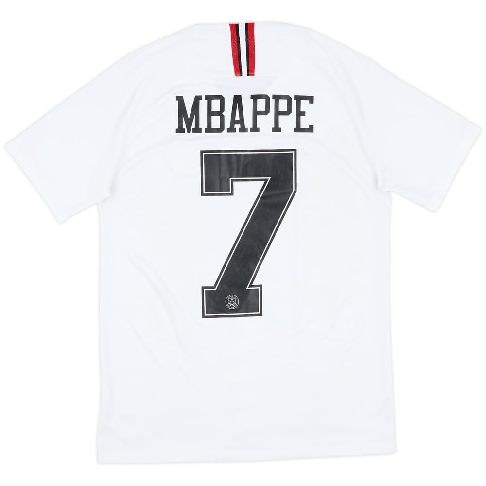 2018-19 Paris Saint-Germain European Away Shirt Mbappe #7 - 9/10 - (S)
