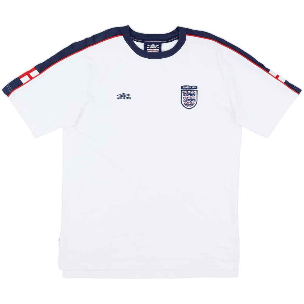 2002-03 England Umbro Cotton Tee - 7/10 - (L)