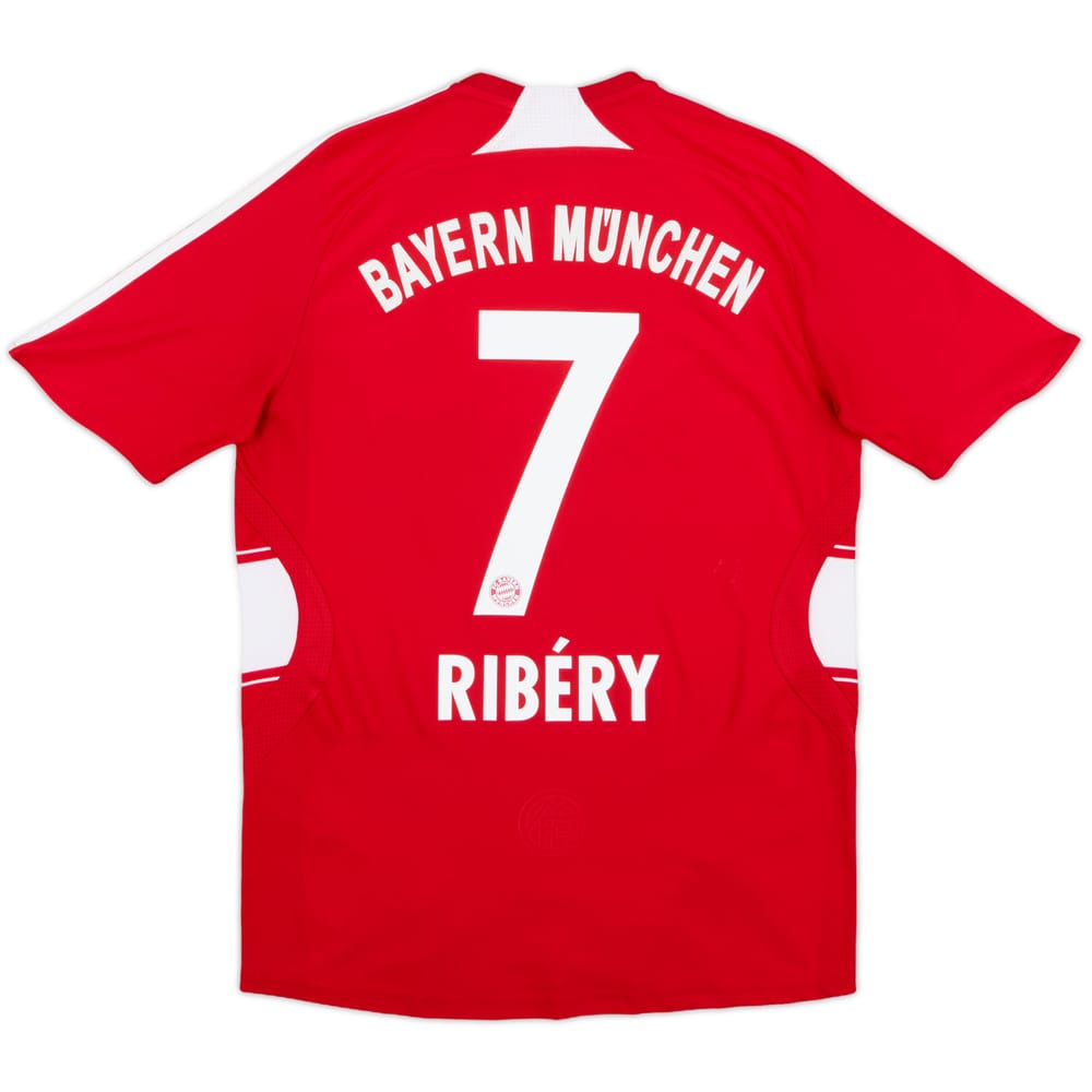 2008-09 Bayern Munich Home Shirt Ribery #7 - 8/10 - (M)