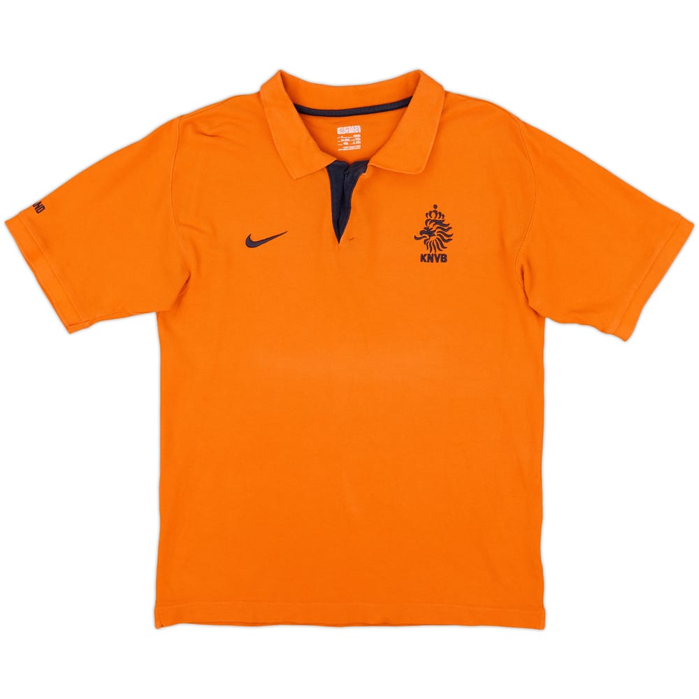 2008-09 Netherlands Nike Polo Shirt - 8/10 - (M)