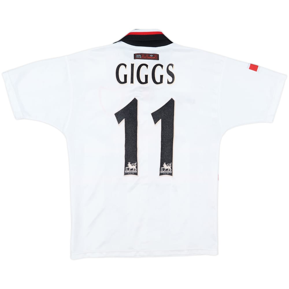 1997-99 Manchester United Away Shirt Giggs #11 - 6/10 - (M.Boys)