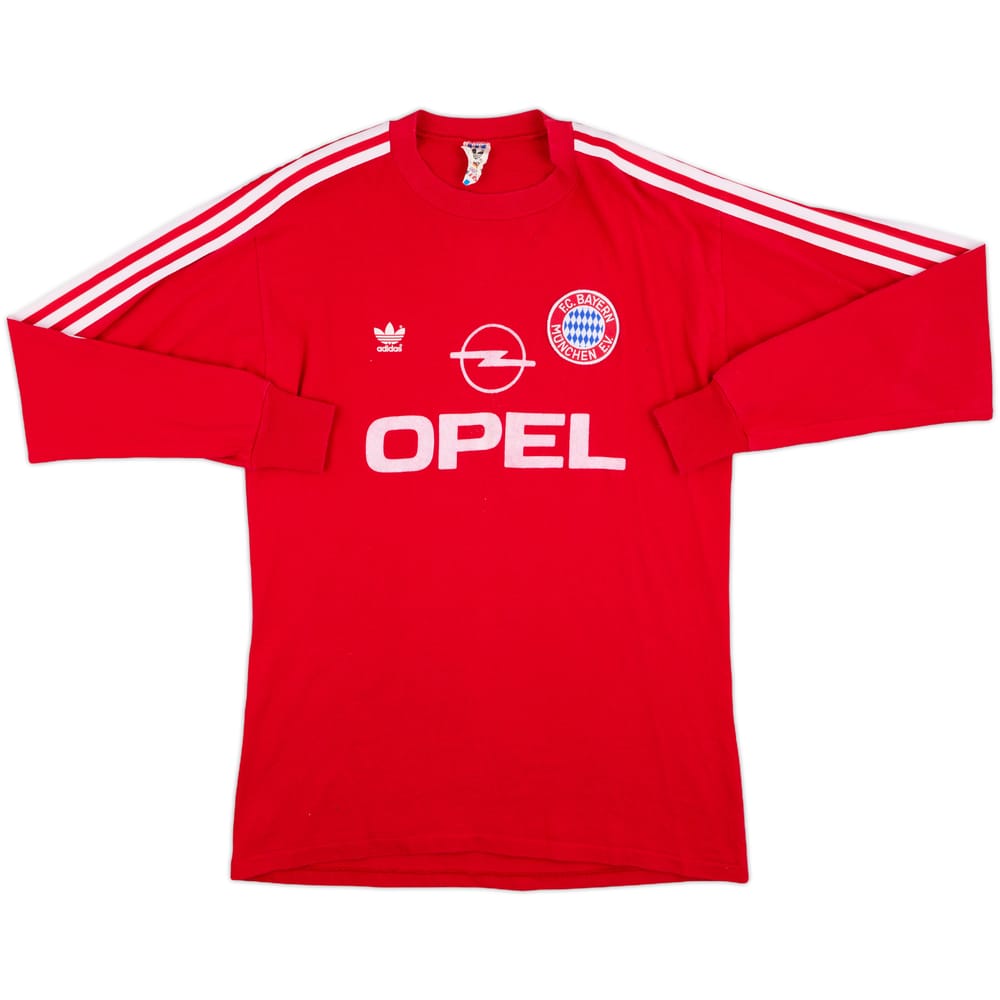 1989-91 Bayern Munich Home L/S Shirt - 9/10 - (L)