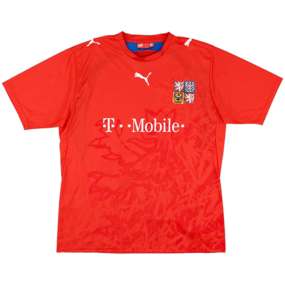 2006-08 Czech Republic Basic Home Shirt - 7/10 - (L)