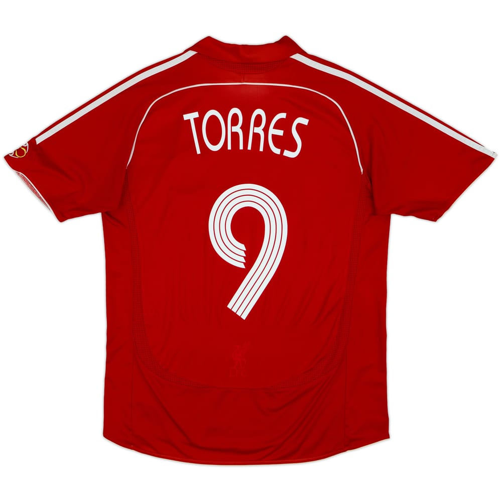 2006-08 Liverpool Home Shirt Torres #9 - 4/10 - (M)