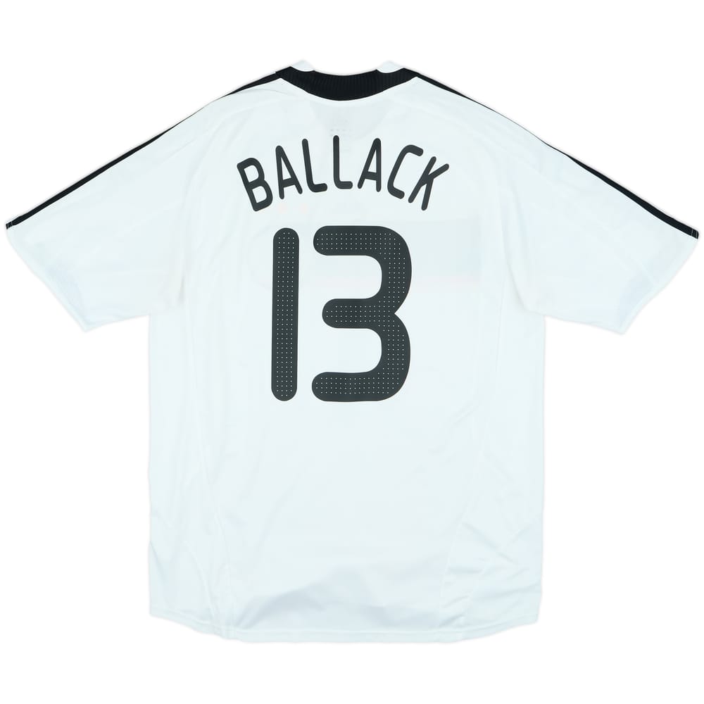 2008-09 Germany Home Shirt Ballack #13 - 7/10 - (XL)