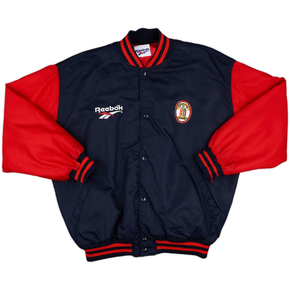 1996-98 Cagliari Reebok Bomber Jacket - 9/10 - (L)