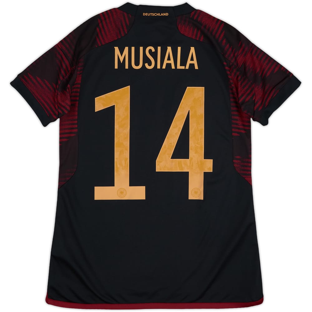 2022-23 Germany Away Shirt Musiala #14 (Women's S)