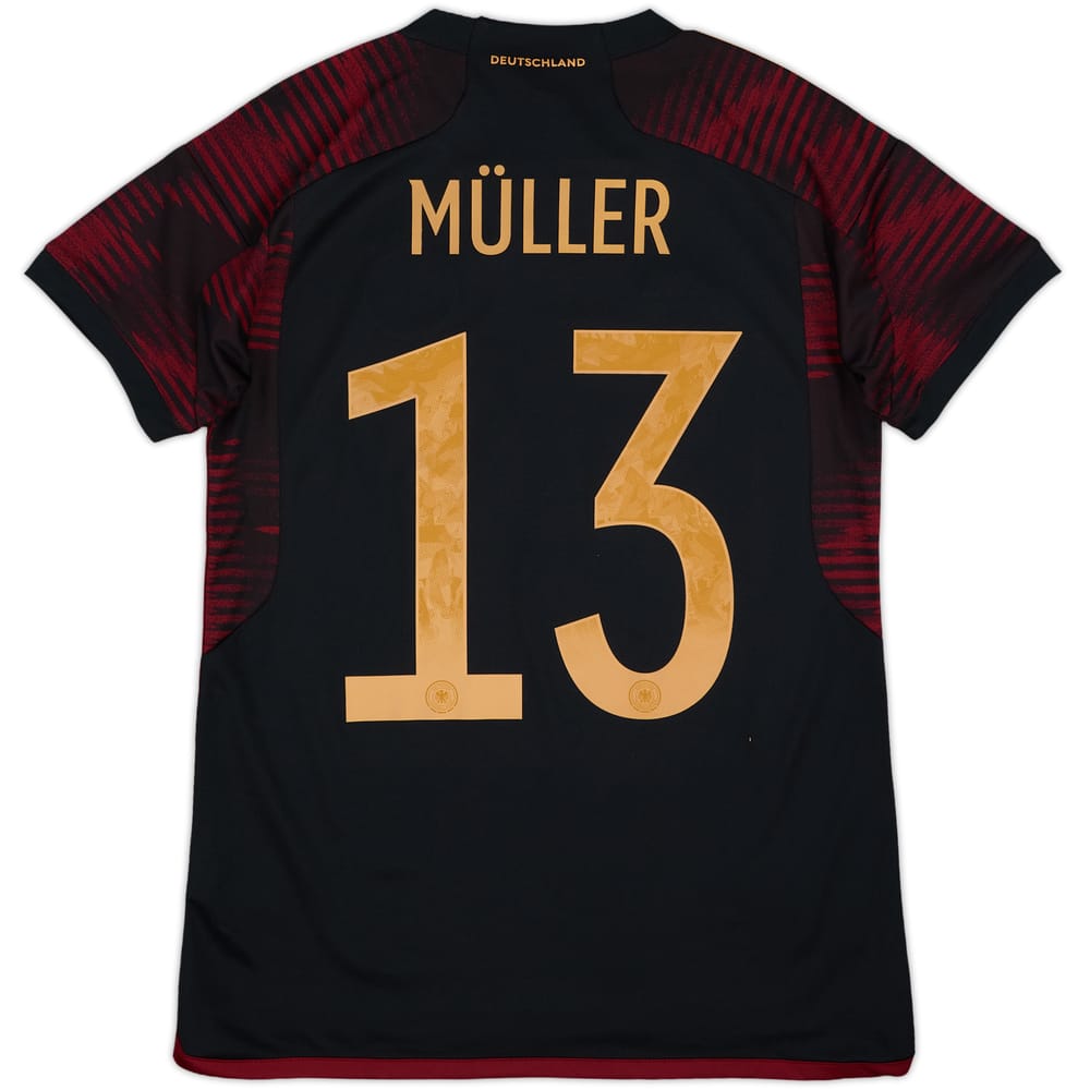 2022-23 Germany Away Shirt Muller #13 (Women's M)