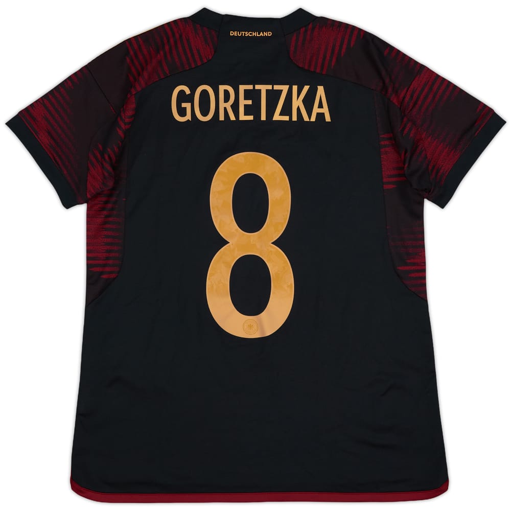 2022-23 Germany Away Shirt Goretzka #8 (Women's M)