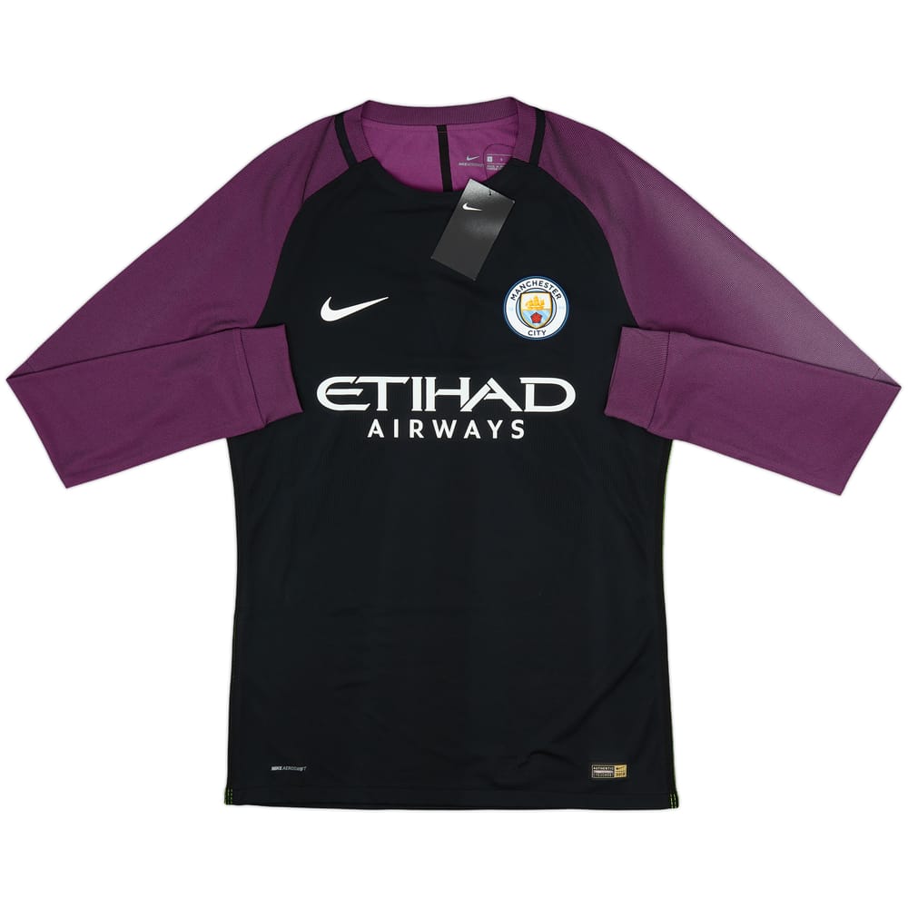 2016-17 Manchester City Player Issue GK Shirt (L)
