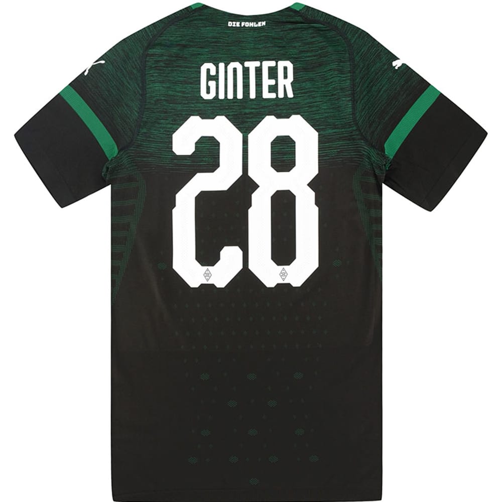 2018-19 Borussia Monchengladbach EvoKnit Player Issue Away Shirt Ginter #28