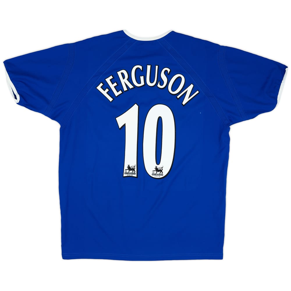 2003-04 Everton Home Shirt Ferguson #10 - 9/10 - (L)