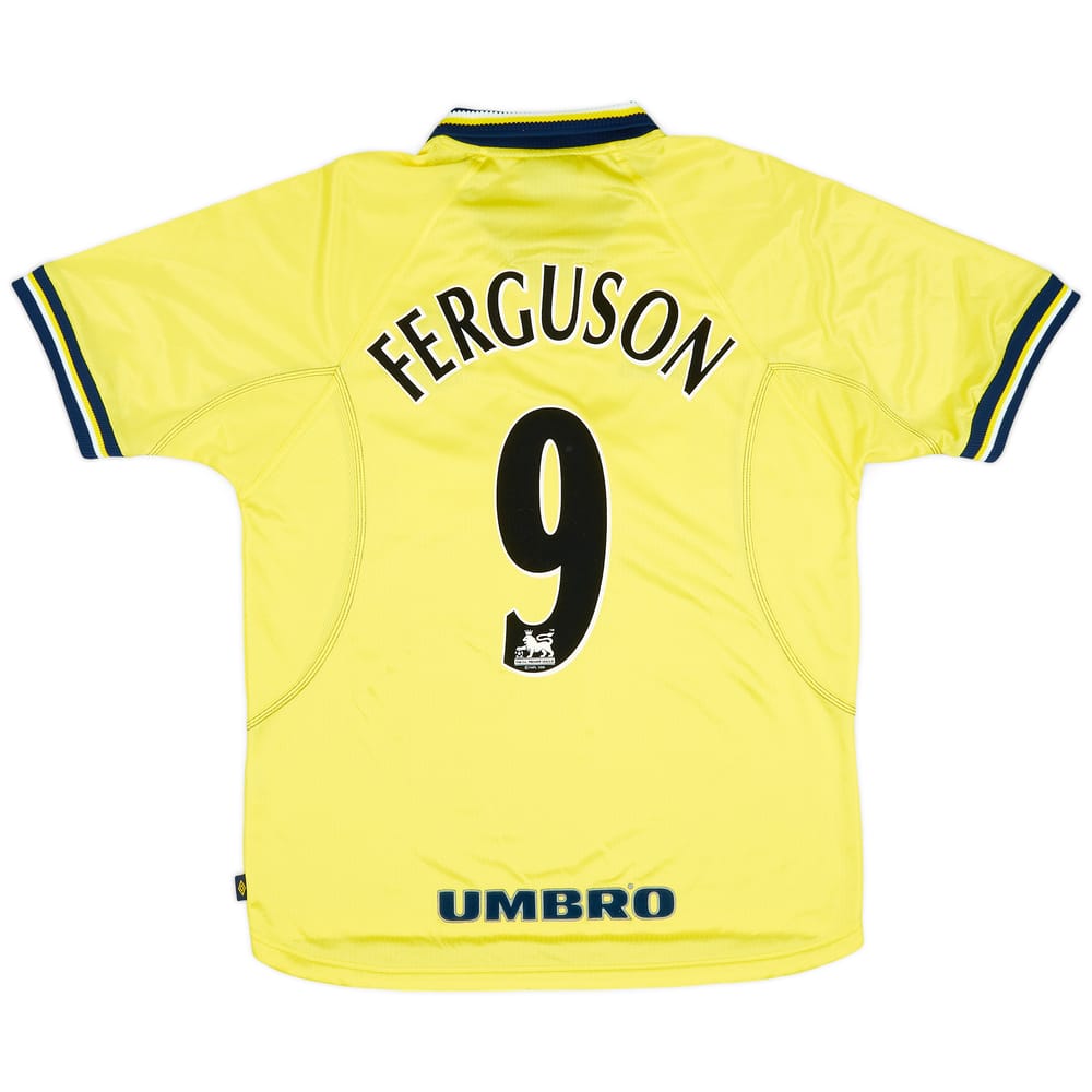1998-99 Everton Third Shirt Ferguson #9 - 9/10 - (L)
