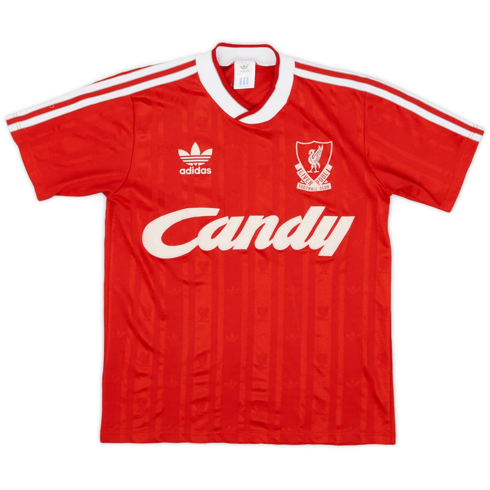 1988-89 Liverpool Home Shirt - 9/10 - (S)