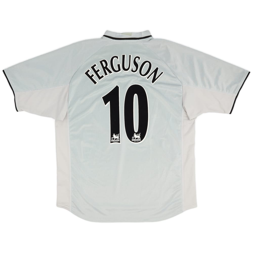 2001-02 Everton Away Shirt Ferguson #10 - 8/10 - (L)