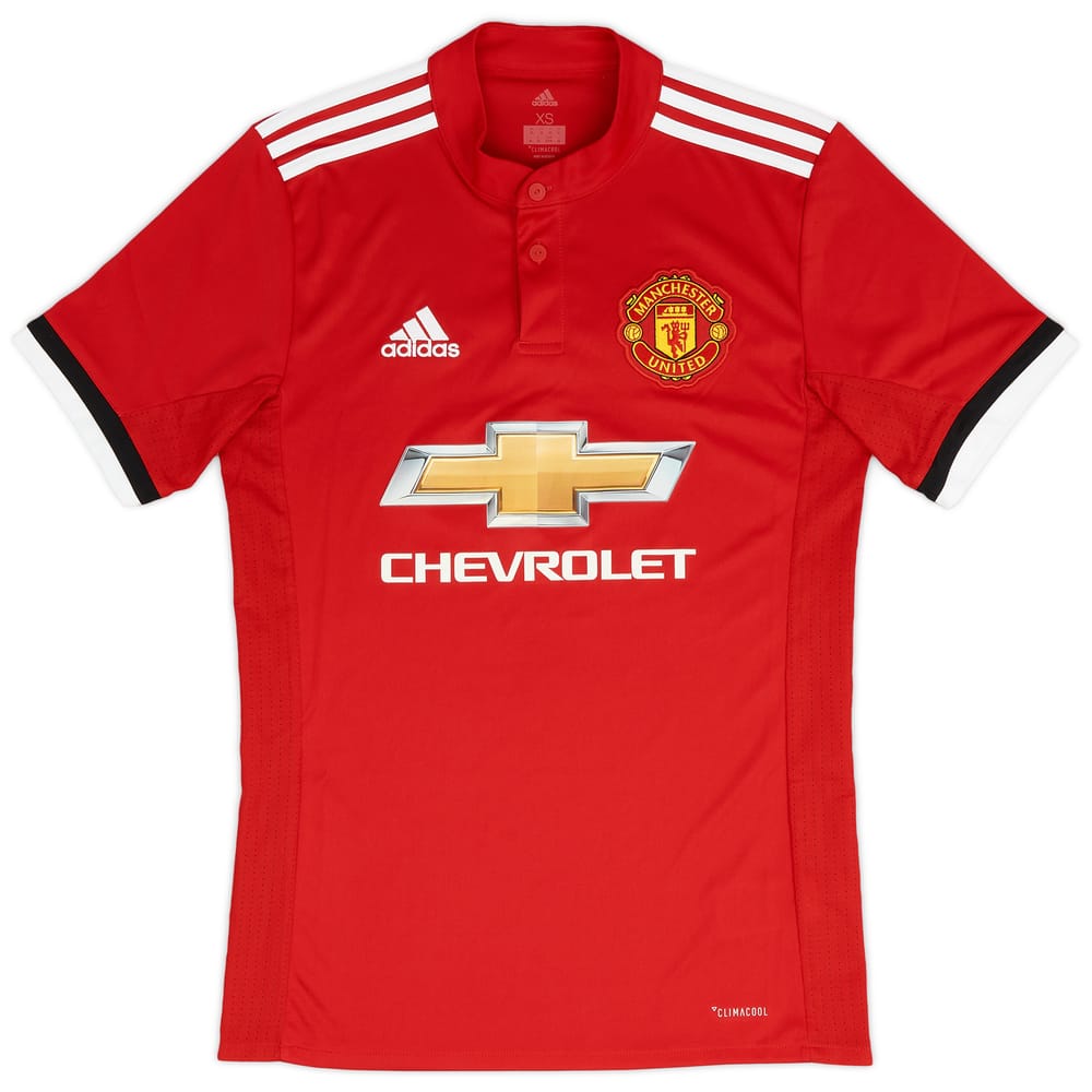 2017-18 Manchester United Home Shirt - 10/10 - (XS)