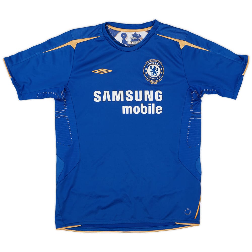 2005-06 Chelsea Centenary Home Shirt - 6/10 - (XL.Boys)
