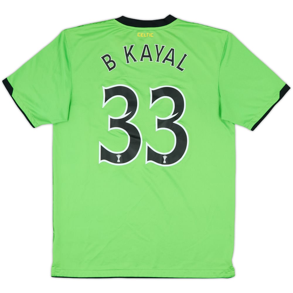 2010-11 Celtic Away Shirt B Kayal #33 - 10/10 - (M)