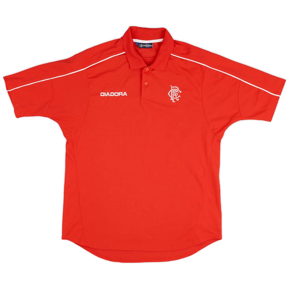 2004-05 Rangers Diadora Polo Shirt - 9/10 - (M)