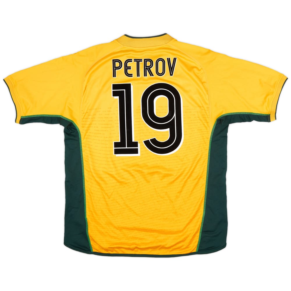 2002-03 Celtic Away Shirt Petrov #19 - 8/10 - (XL)