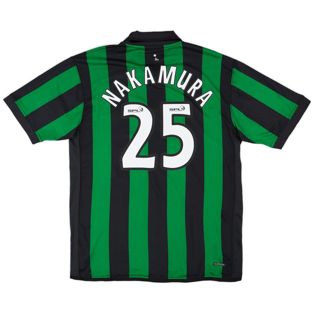 2006-08 Celtic Away Shirt Nakamura #25 - 8/10 - (XL)