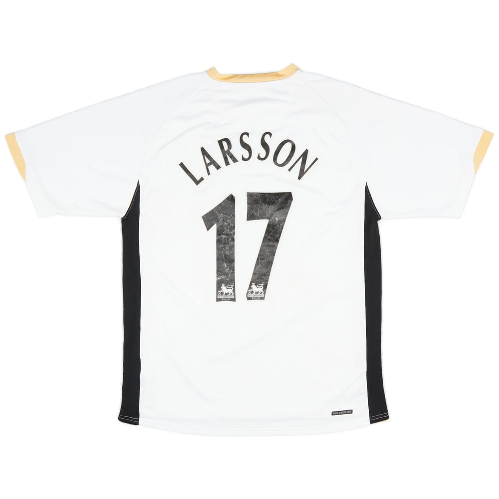 2006-08 Manchester United Away Shirt Larsson #17 - 6/10 - (L)