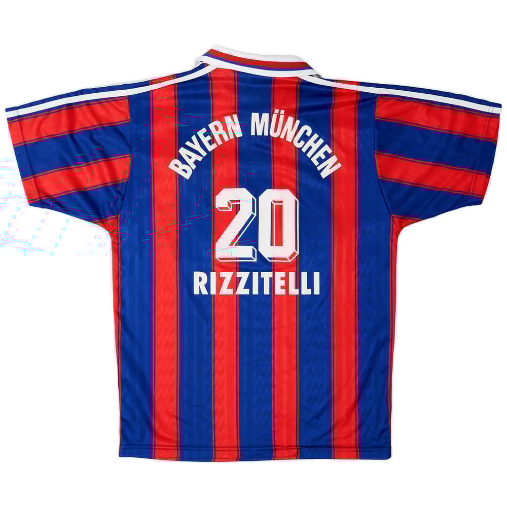 1995-97 Bayern Munich Home Shirt Rizzitelli #20 - 8/10 - (S)