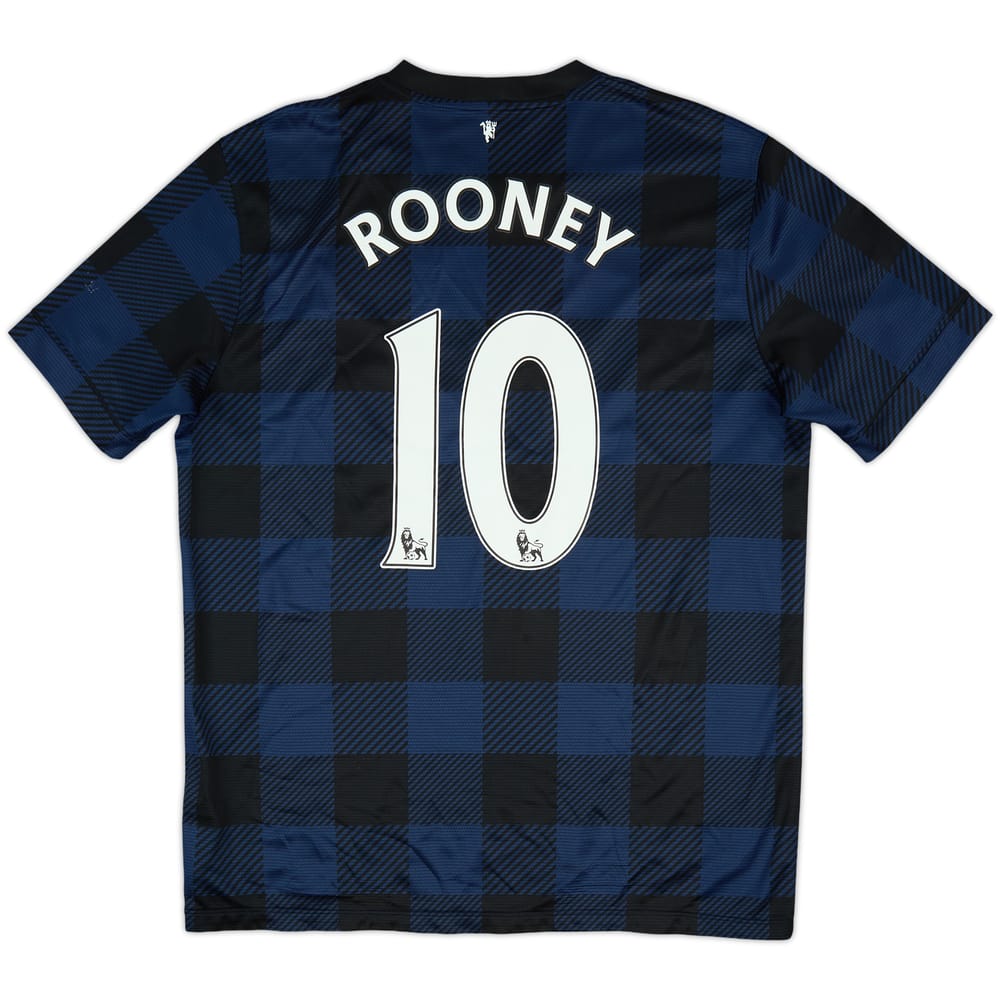 2013-14 Manchester United Away Shirt Rooney #10 - 8/10 - (L)