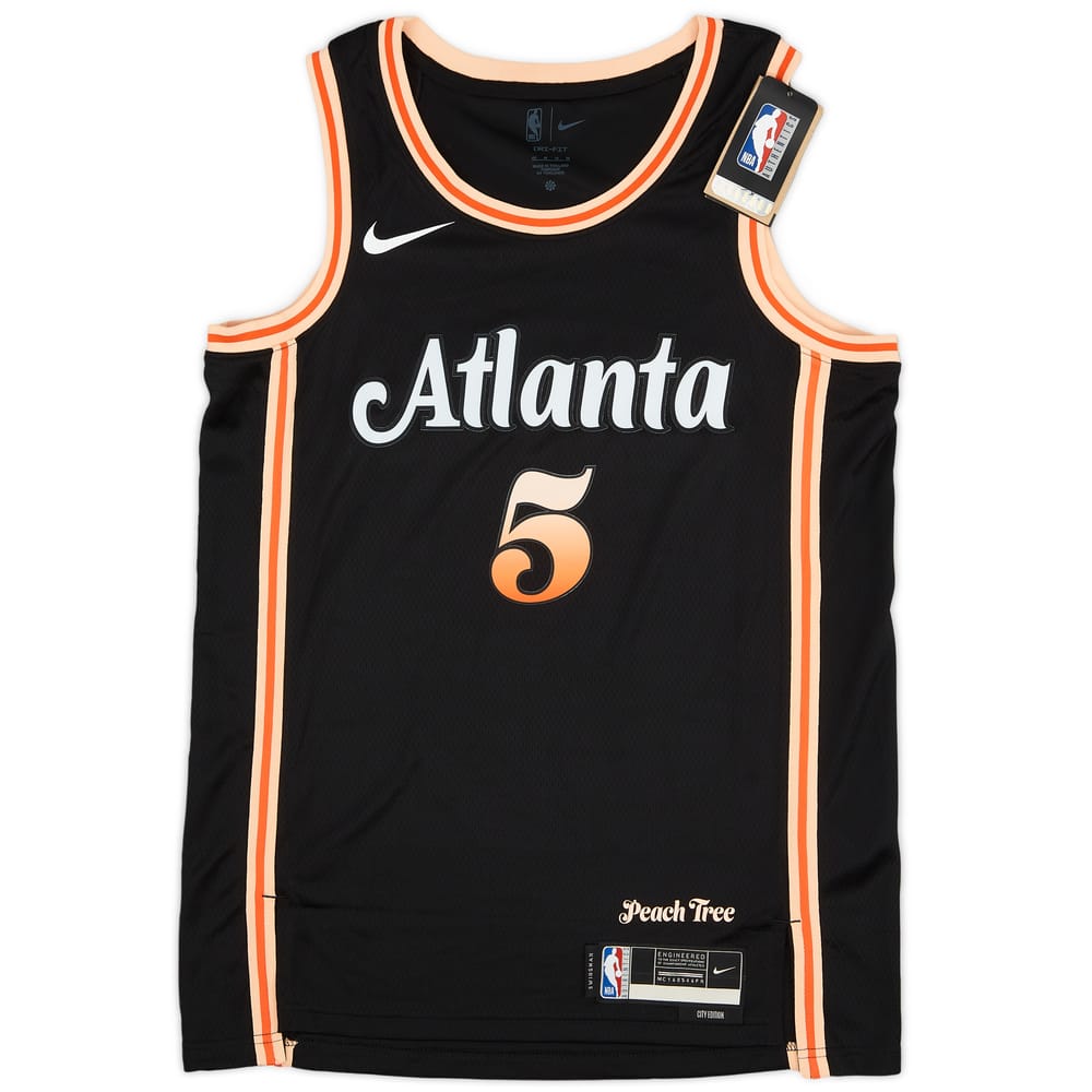 2022-23 Atlanta Hawks Murray #5 Nike Swingman Alternate Jersey (M)