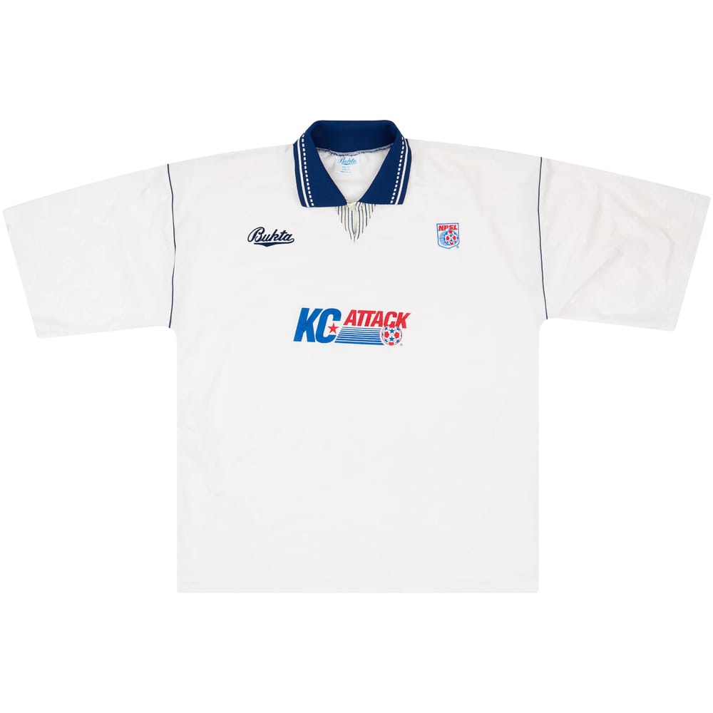 1991-92 Kansas City Attack Home Shirt - 8/10 - (L)