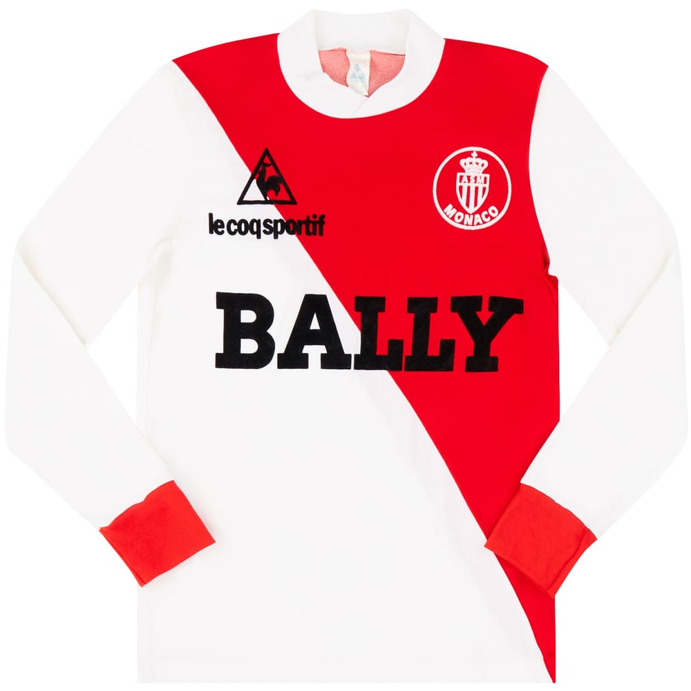1982-83 Monaco Home L/S Shirt - 8/10 - (S)