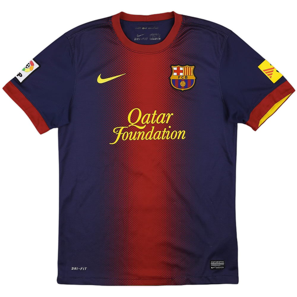 2012-13 Barcelona Home Shirt - 7/10 - (S)