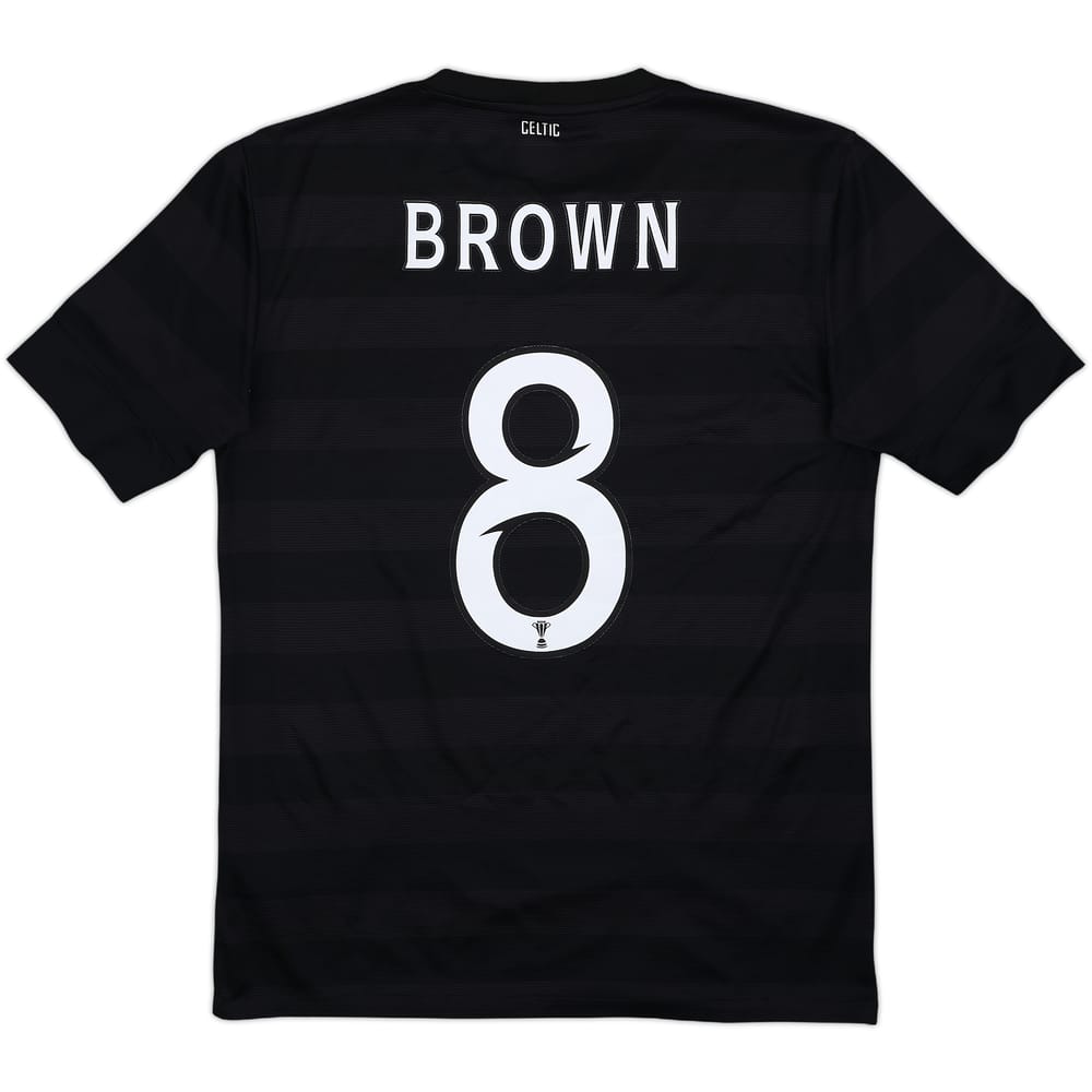 2012-13 Celtic '125th Anniversary' Away Shirt Brown #8 - 7/10 - (S)