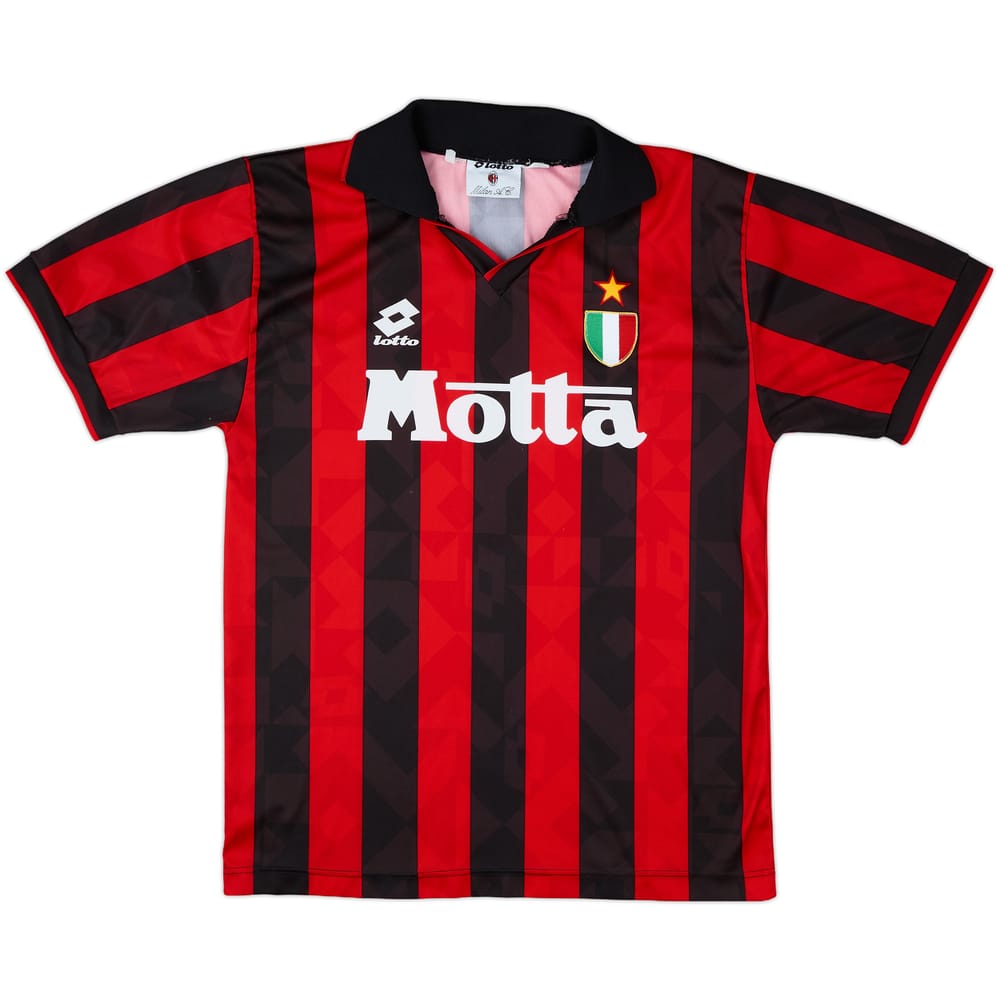 1993-94 AC Milan Home Shirt - 8/10 - (M)