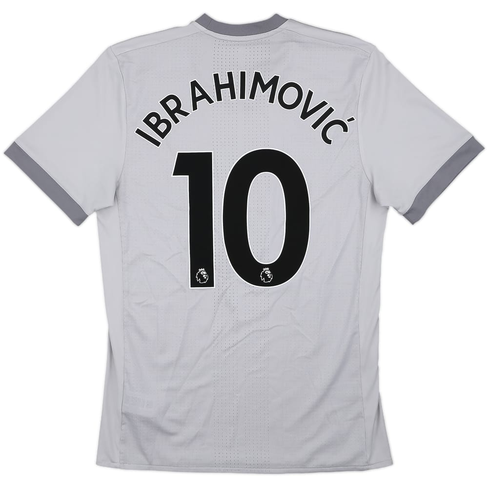 2017-18 Manchester United Player Issue Third Shirt Ibrahimovic #10 - 7/10 - (M/L)