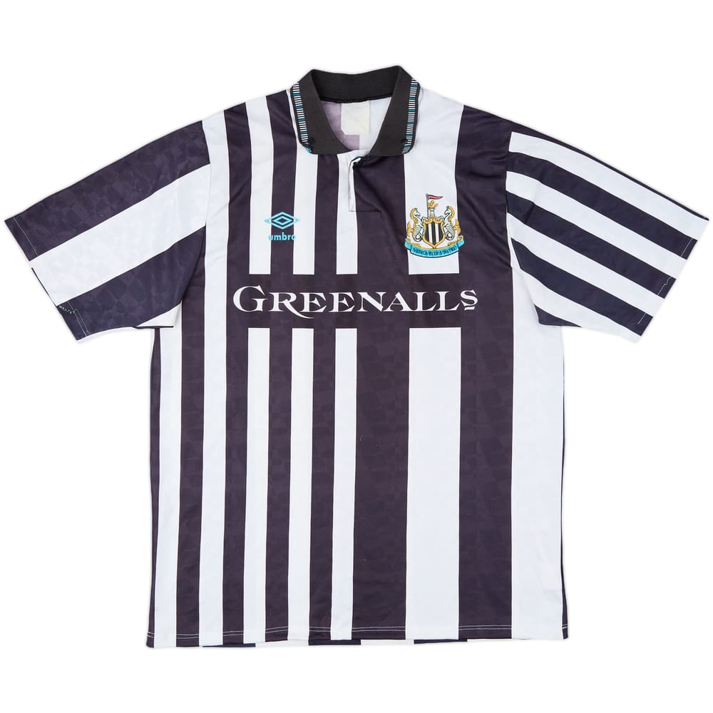 1990-91 Newcastle United Home Shirt - 5/10 - (L)