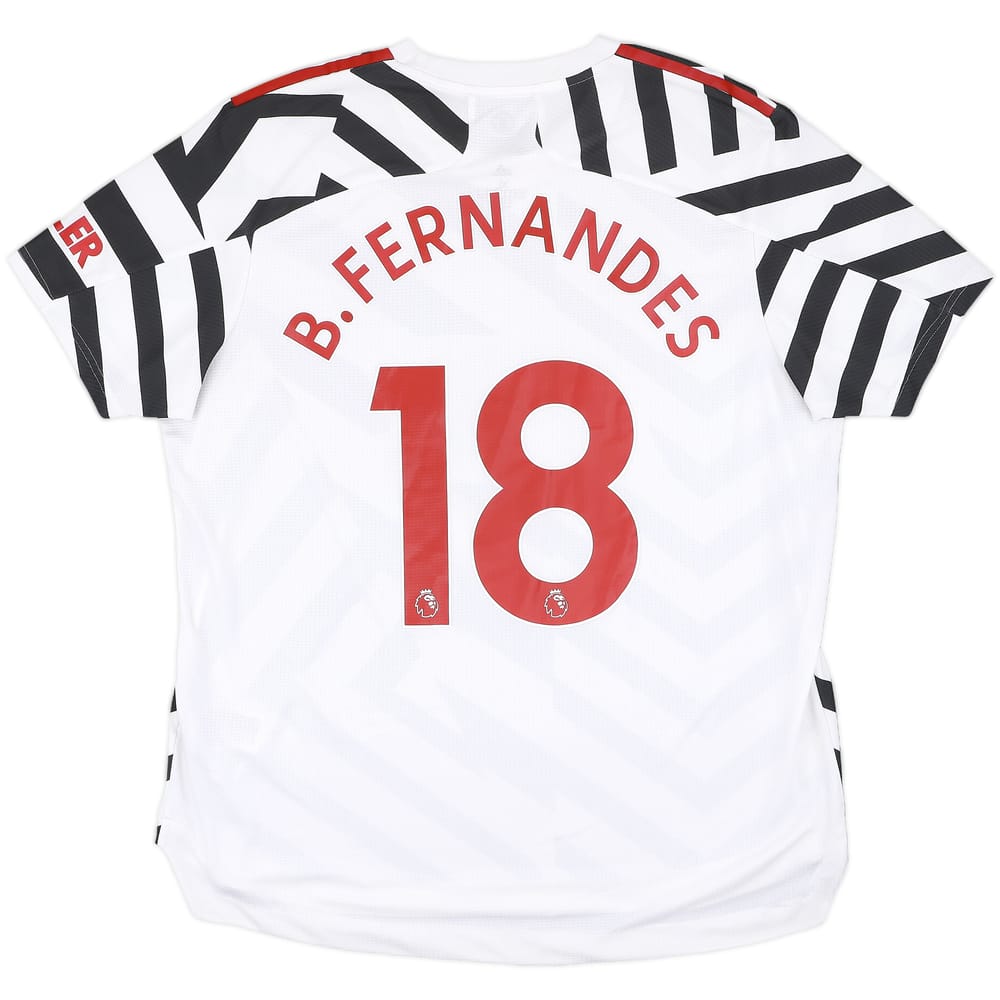 2020-21 Manchester United Authentic Third Shirt B.Fernandes #18 - 6/10 - (XL)