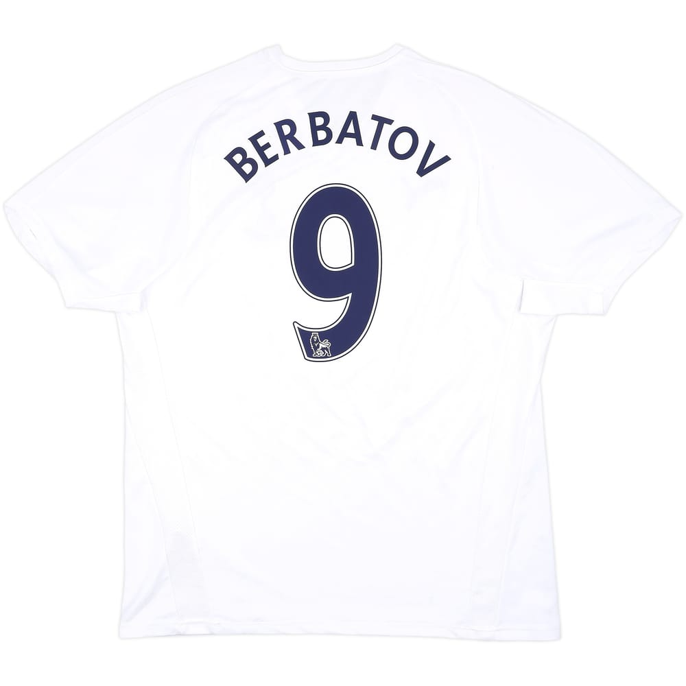 2007-08 Tottenham Home Shirt Berbatov #9 - 7/10 - (L)