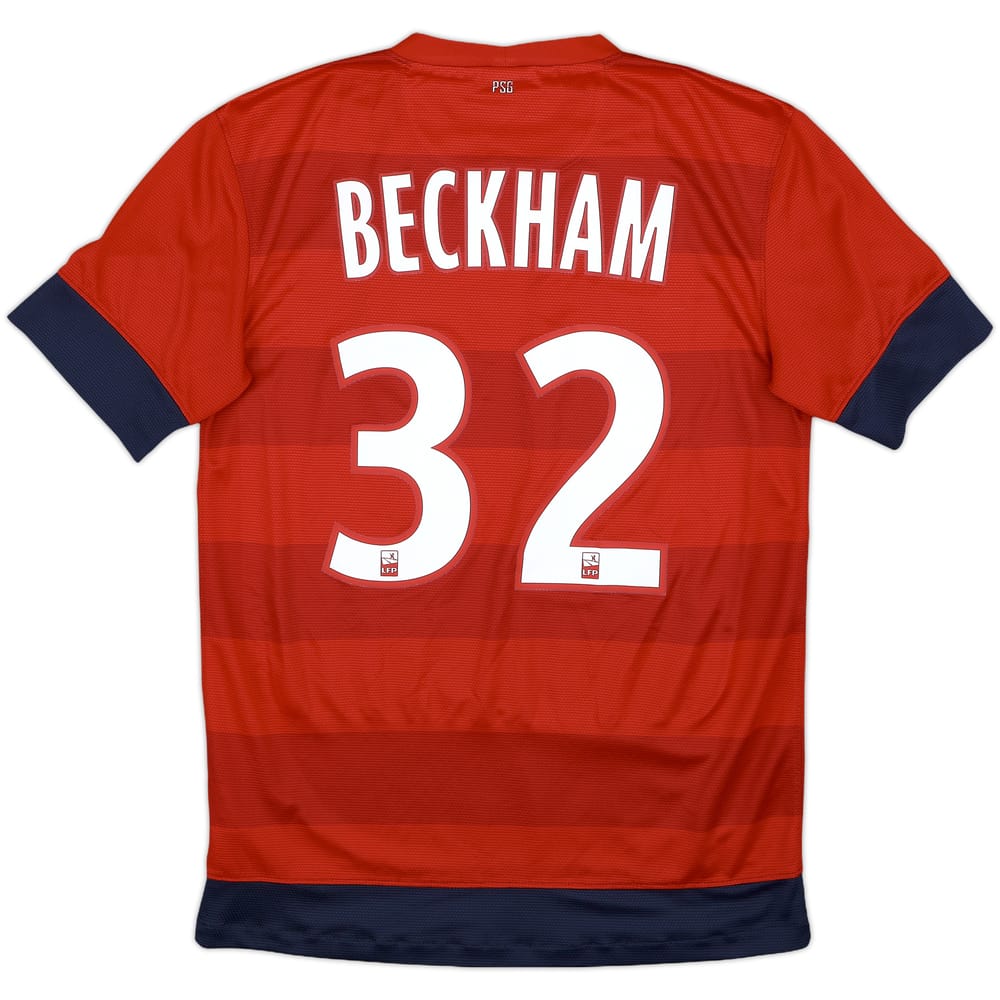 2012-13 Paris Saint-Germain Away Shirt Beckham #32 - 6/10 - (S)