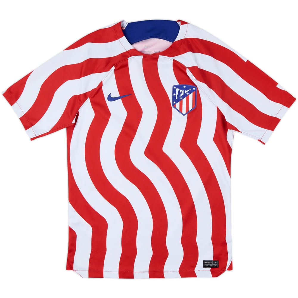 2022-23 Atletico Madrid Home Shirt - 3/10 - (S)