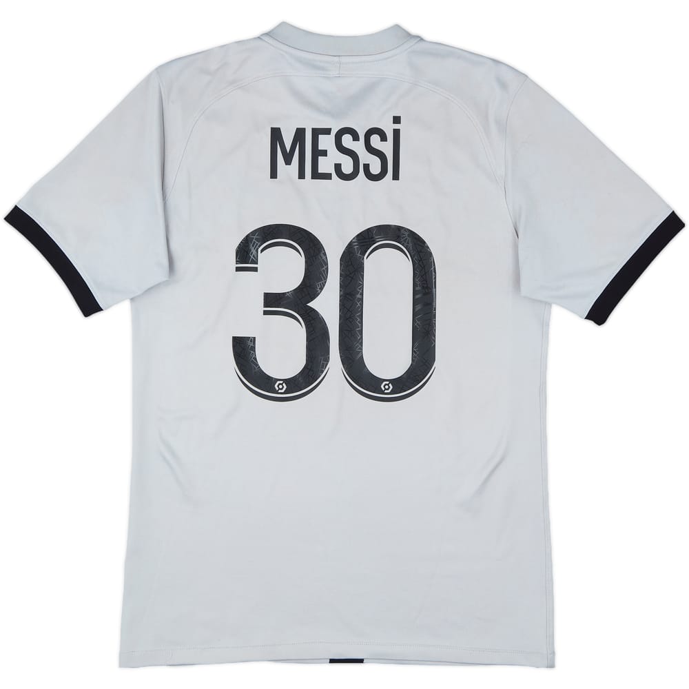 2022-23 Paris Saint-Germain Away Shirt Messi #30 - 6/10 - (S)