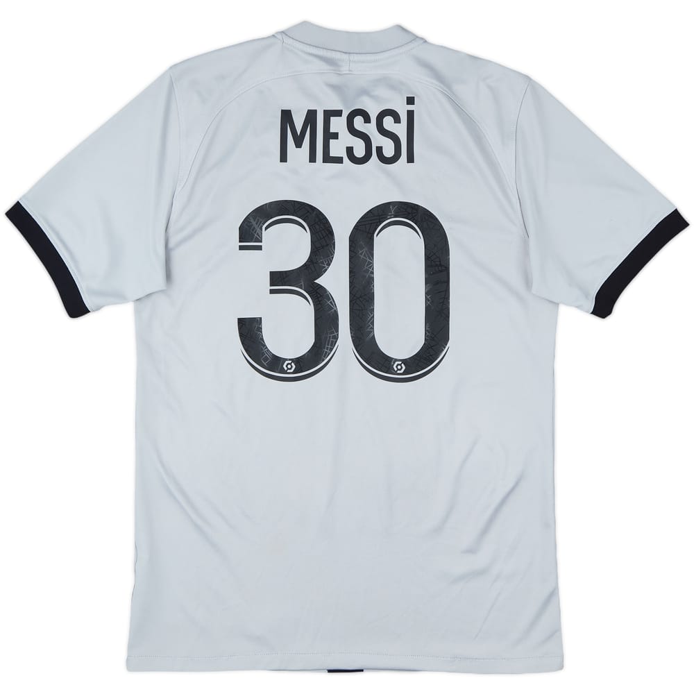 2022-23 Paris Saint-Germain Away Shirt Messi #30 - 6/10 - (S)