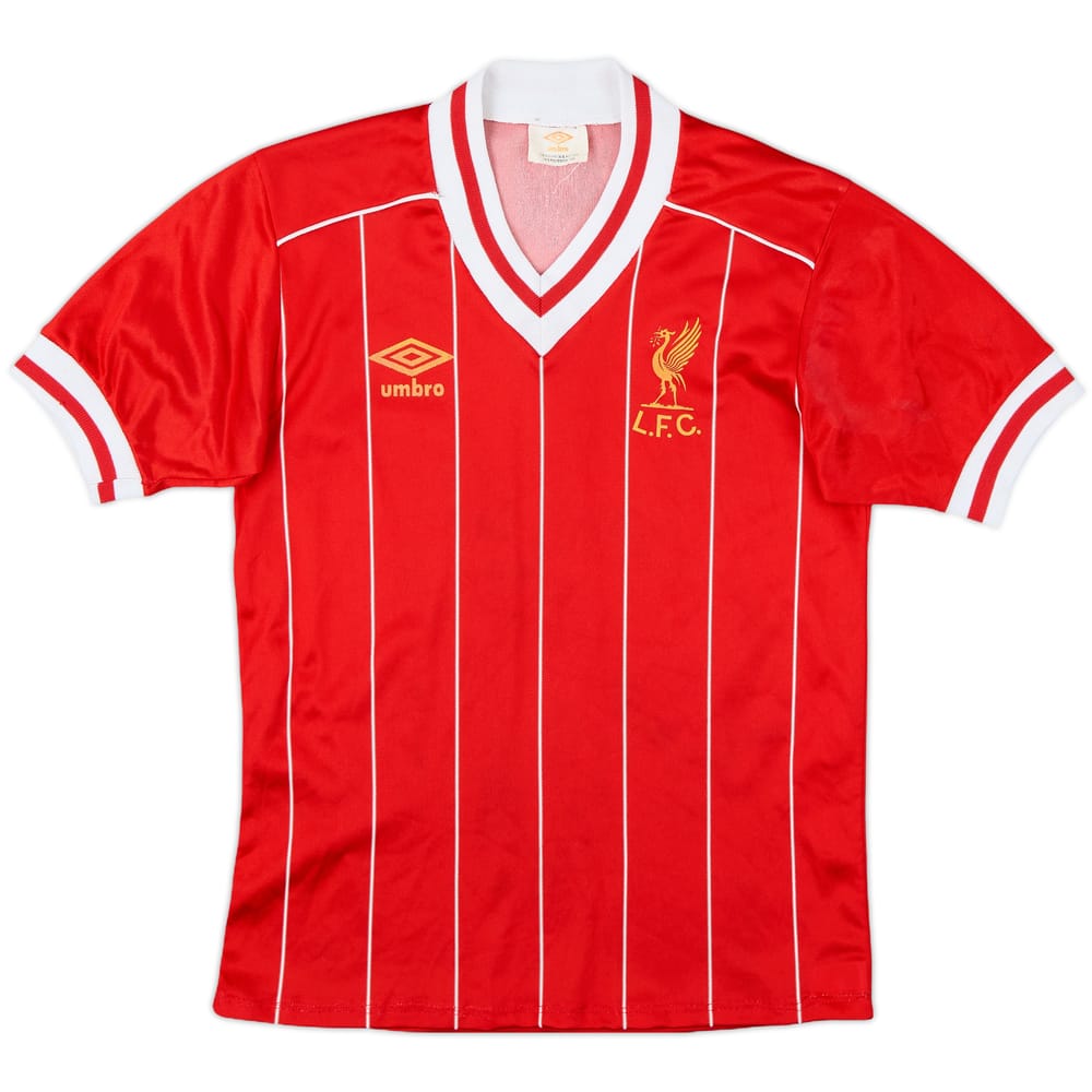 1982-85 Liverpool Home Shirt - 7/10 - (S)