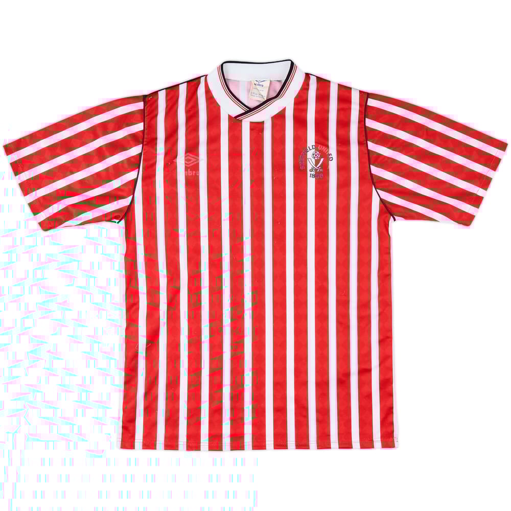 1987-90 Sheffield United Home Shirt - 4/10 - (S)
