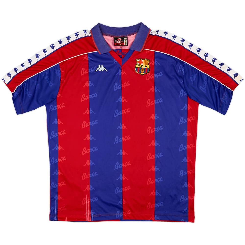 1992-95 Barcelona Home Shirt - 6/10 - (XL)