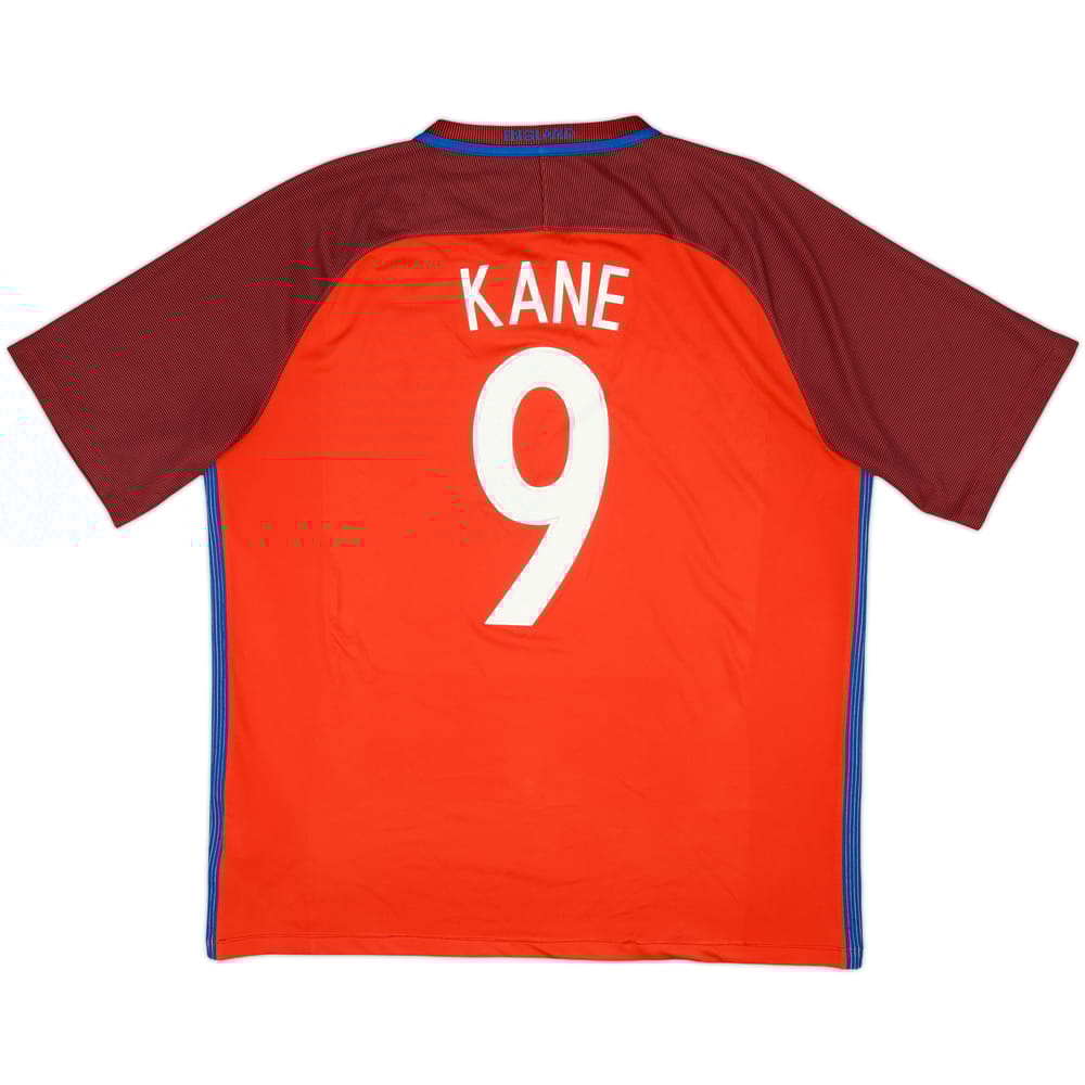 2016-17 England Away Shirt Kane #9 - 6/10 - (XL)