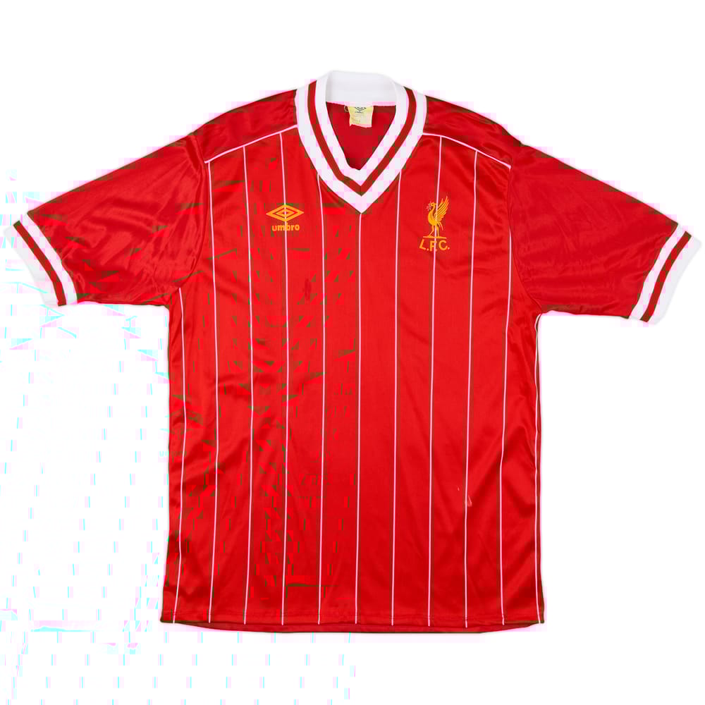 1982-85 Liverpool Home Shirt - 7/10 - (L)